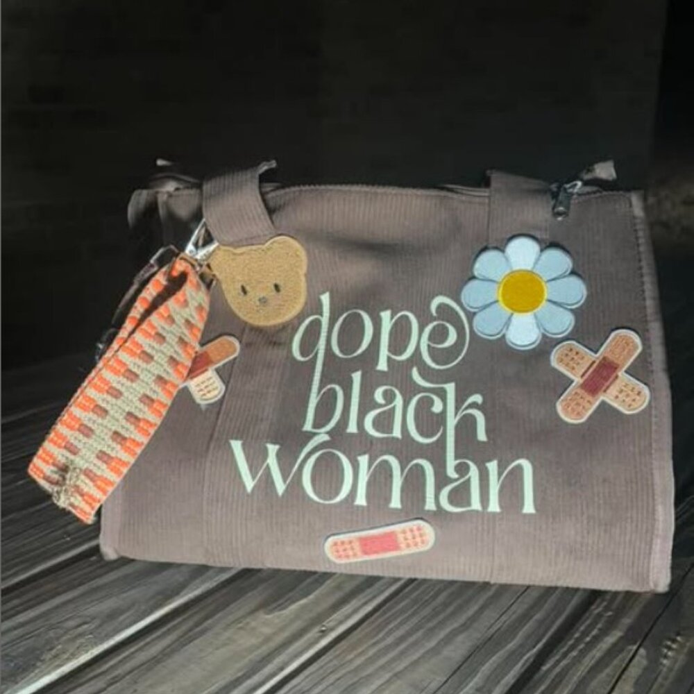 🆕Dope Black Woman Tote Bag - RARE ✊🏾👜 - Picture 7 of 8